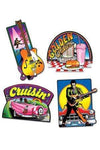 instaballoons Party Supplies Rock & Roll Cutouts (4 count)