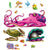 instaballoons Party Supplies Sea Creature Props (12 count)
