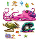 Accesorios de criaturas marinas (12 unidades)