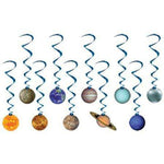 instaballoons Party Supplies Solar System Whirls (10 count)