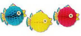 instaballoons Party Supplies Tissue Bubble Fish (3 count)