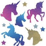 instaballoons Party Supplies Unicorn Cutouts (12 count)