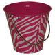 Zebra Metal Bucket 5.5X6