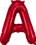 instaballoons Wholesale Red Letter A 16" Balloon