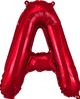 Red Letter A 16" Balloon