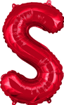 instaballoons Wholesale Red Letter S 16" Balloon