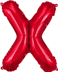 instaballoons Wholesale Red Letter X 16" Balloon