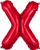 Red Letter X 16" Balloon