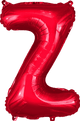 Red Letter Z 16" Balloon