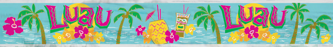 Island Luau Banner by Unique from Instaballoons