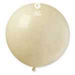 Ivory 31″ Latex Balloon by Gemar from Instaballoons