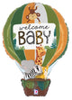 Jungle Animals Welcome Baby 30″ Balloon