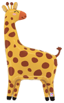 Jungle Giraffe 32″ Foil Balloon by Betallic from Instaballoons