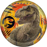 Jurassic Dominion Paper Plates 7″ by Unique from Instaballoons