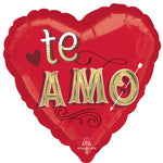 Just My Type Te Amo 28″ Foil Balloon by Anagram from Instaballoons
