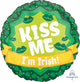 Kiss Me I'm Irish St Patrick's Day 18″ Balloon