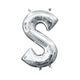 Silver Letter S 16" Balloon