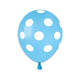 Light Blue Polka Dot 5″ Latex Balloons (100 count)