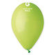 Globos de látex verde claro de 12″ (50 unidades)