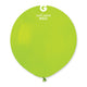 Globos de látex verde claro de 19″ (25 unidades)