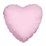 Light Pink Heart (requires heat-sealing) 9″ Foil Balloons by Convergram from Instaballoons