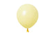 Globos de látex amarillo claro de 5″ (100 unidades)