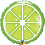 Lime Fruit Slice 18″ Foil Balloon by Qualatex from Instaballoons