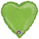 Lime Green Dazzler Heart 18″ Balloon