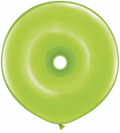 Lime Green Geo Donut 16″ Latex Balloons by Qualatex from Instaballoons