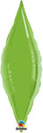 Lime Green Taper 27″ Foil Balloon by Qualatex from Instaballoons