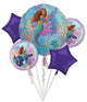 Little Mermaid Live Balloon Bouquet