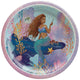 Little Mermaid Paper Plates 9″ (8 count)