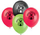 Happy Birthday Ladybugs 12″ Latex Balloons (8 count)