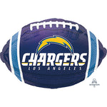 Los Angeles Chargers Football 17″ Foil Balloon by Anagram from Instaballoons
