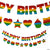 Lotsa Pops Party Garland 7′ by Fun Express from Instaballoons