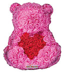 Love Bear Roses 18″ Foil Balloon by Convergram from Instaballoons