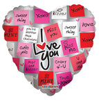 Love Special Messages (requires heat-sealing) 9″ Foil Balloons by Convergram from Instaballoons