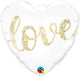 Love White Heart 18″ Balloon