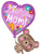 Love You Mom Bear 31″ Foil Balloon by Anagram from Instaballoons