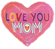 Love You Mom Heart 24″ Balloon