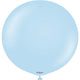 Macaron Blue 24″ Latex Balloons (2 count)