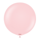 Globos de látex rosa macaron de 24″ (2 unidades)