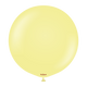 Macaron Yellow 24″ Latex Balloons (2 count)