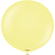 Macaron Yellow 36″ Latex Balloons (2 count)
