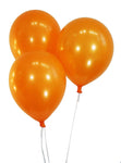 Magic Touch Latex Metallic Orange 12″ Latex Balloons (144 count)