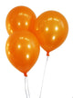 Globos de látex naranja metalizado de 12″ (144 unidades)