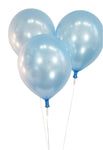 Magic Touch Latex Pearl Light Blue 12″ Latex Balloons (144)