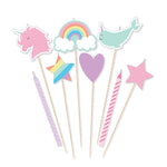 Magical Rainbow Birthday Candle Mix by Amscan from Instaballoons