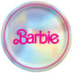 Malibu Barbie Metallic Plates 9″ (8 count)