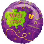 Mardi Gras Bourbon Street 18″ Foil Balloon by Anagram from Instaballoons